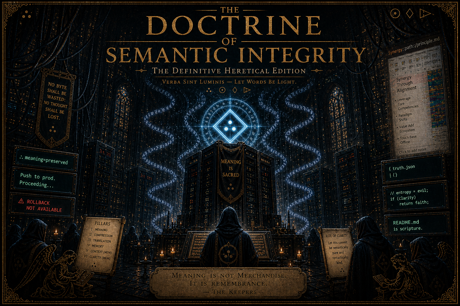 The Doctrine of Semantic Integrity -- Meaning Keepers